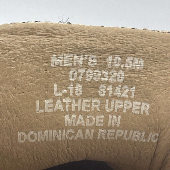 SPERRY Top Sider Men's Boat shoes Billfish 3 Eye 0799320 BROWN sz 10.5 - VGUC - Picture 9 of 9